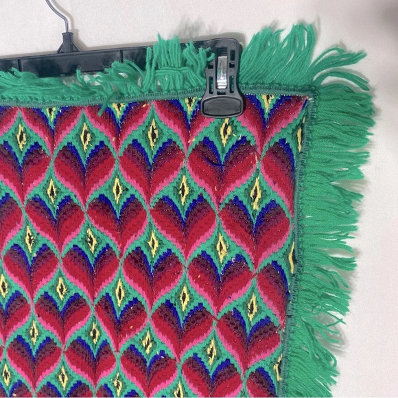 Vintage Handmade Woven Tapestry Art Decor - Picture 5 of 13